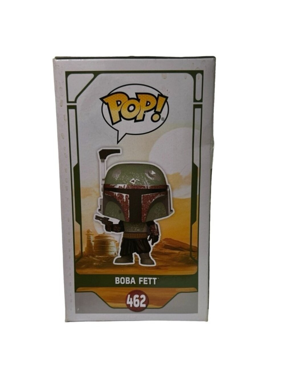 Funko Pop Star Wars Boba Fett Bobblehead #462 Target Con Red Chrome Ltd. Edition - Picture 3 of 5